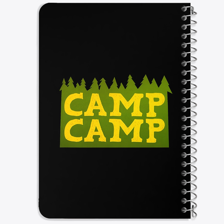 دفتر طراحی 50 برگ خندالو طرح کمپینگ (Camping) کد 37837