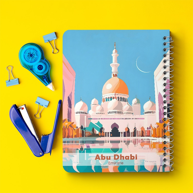 دفتر طراحی 50 برگ خندالو طرح ابوظبی (Abu Dhabi) کد 37709