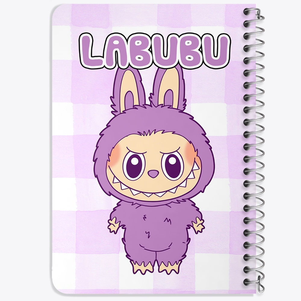 دفتر طراحی 50 برگ خندالو طرح عروسک لبوبو (Labubu) کد 37553