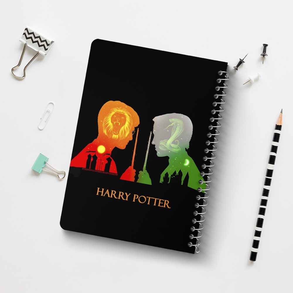 دفتر طراحی 50 برگ خندالو طرح هری پاتر و مالفوی (Harry Potter) کد 37497