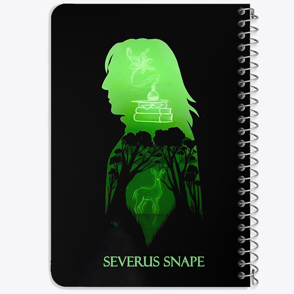 دفتر طراحی 50 برگ خندالو طرح اسنیپ هری پاتر (Harry Potter) کد 37496
