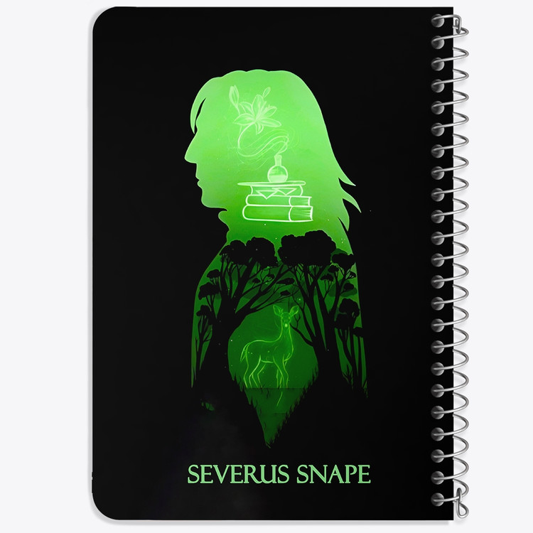 دفتر طراحی 50 برگ خندالو طرح اسنیپ هری پاتر (Harry Potter) کد 37496