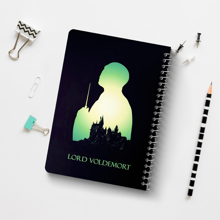 دفتر طراحی 50 برگ خندالو طرح ولدمورت هری پاتر (Harry Potter) کد 37494