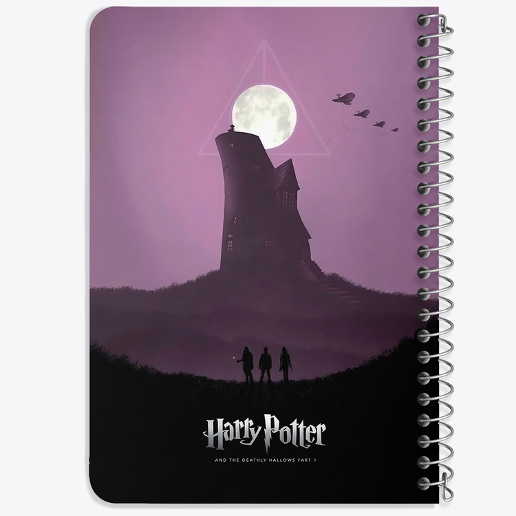 دفتر طراحی 50 برگ خندالو طرح هری پاتر (Harry Potter) کد 37486