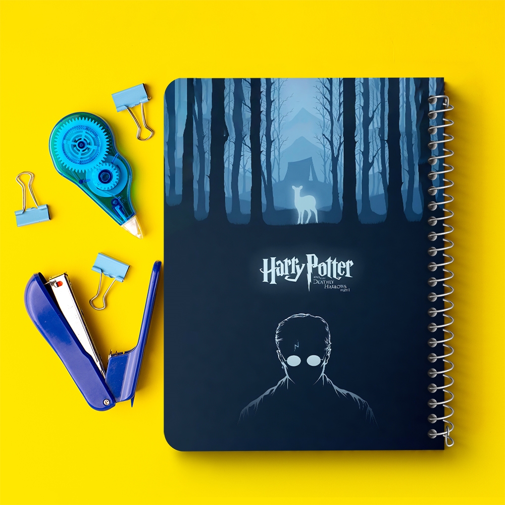 دفتر طراحی 50 برگ خندالو طرح هری پاتر (Harry Potter) کد 37475