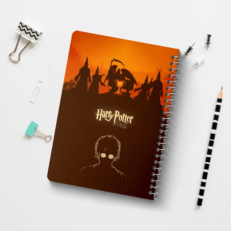 دفتر طراحی 50 برگ خندالو طرح هری پاتر (Harry Potter) کد 37473