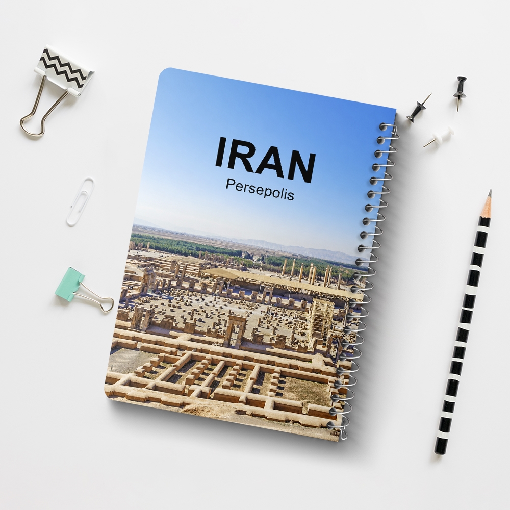 دفتر طراحی 50 برگ خندالو طرح تخت جمشید شیراز کد 37437