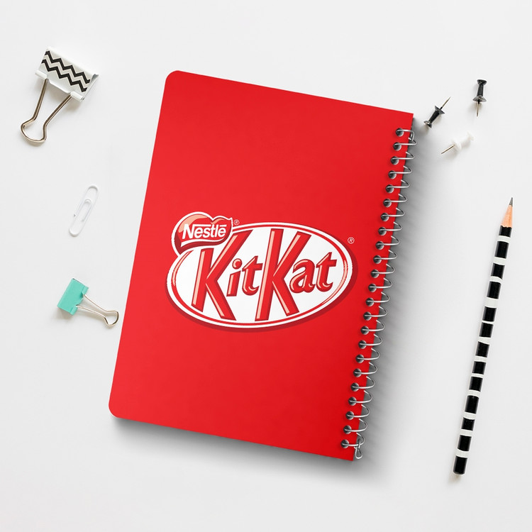 دفتر شطرنجی 50 برگ خندالو طرح کیت کت Kit Kat کد 6206