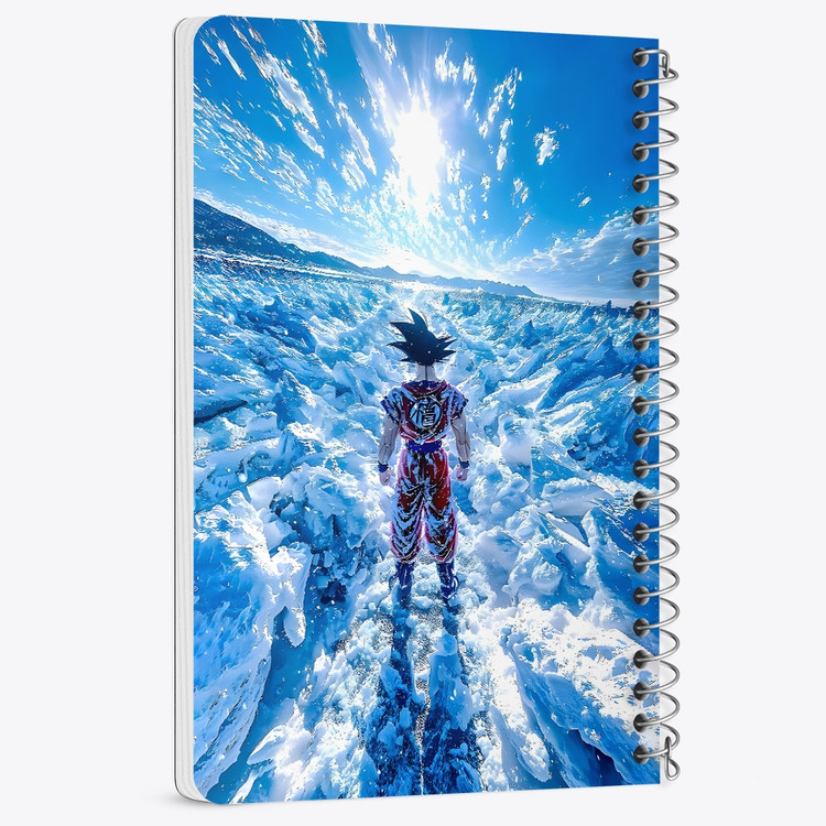 دفتر شطرنجی 50 برگ خندالو طرح دراگون بال (Dragon Ball) کد F14529