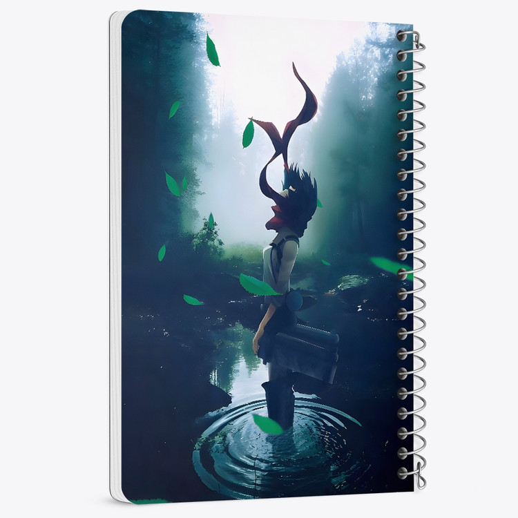 دفتر شطرنجی 50 برگ خندالو طرح میکاسا اتک آن تایتان (Attack On Titan) کد F14508