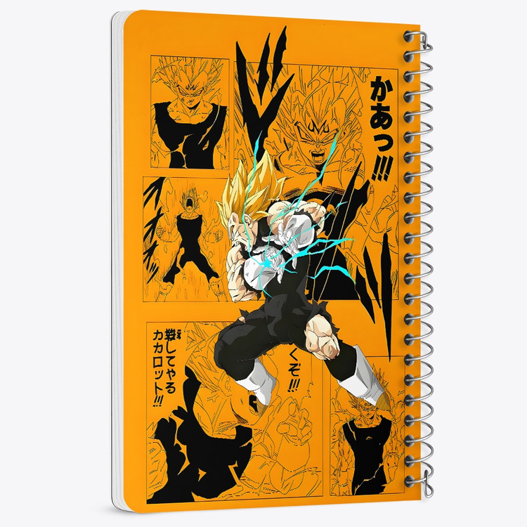 دفتر شطرنجی 50 برگ خندالو طرح گوکو دراگون بال (Dragon Ball) کد F14475