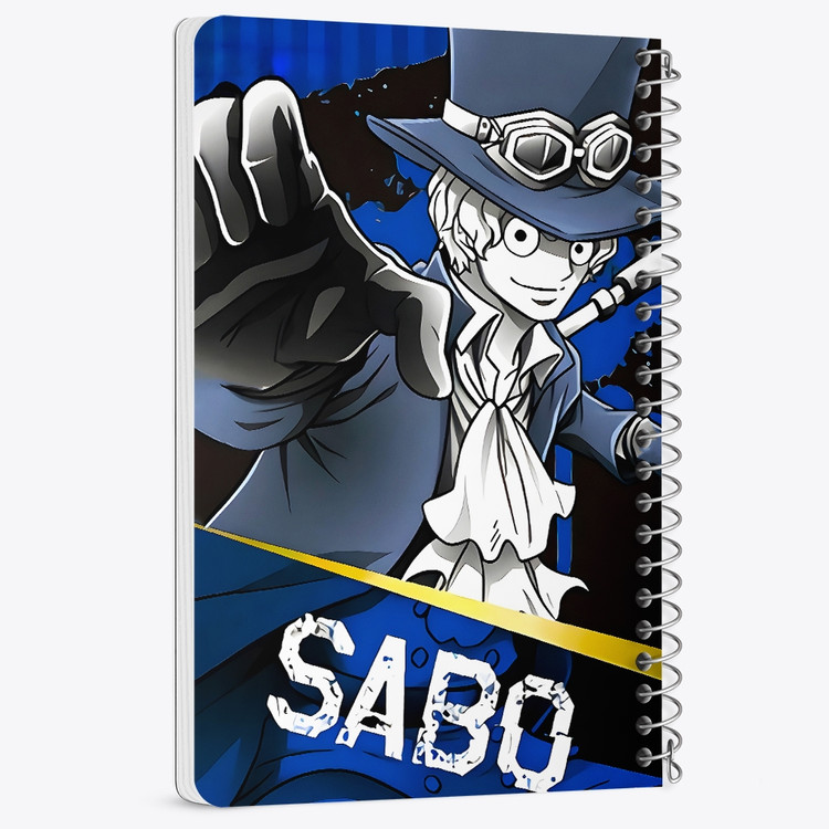 دفتر شطرنجی 50 برگ خندالو طرح سابو وان پیس (One Piece) کد F14461