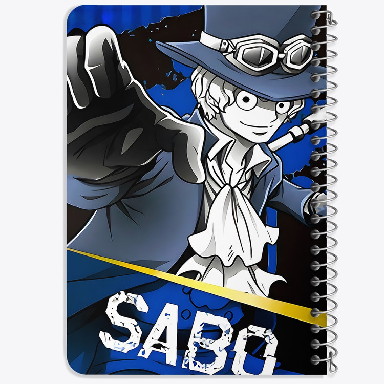 دفتر شطرنجی 50 برگ خندالو طرح سابو وان پیس (One Piece) کد F14461