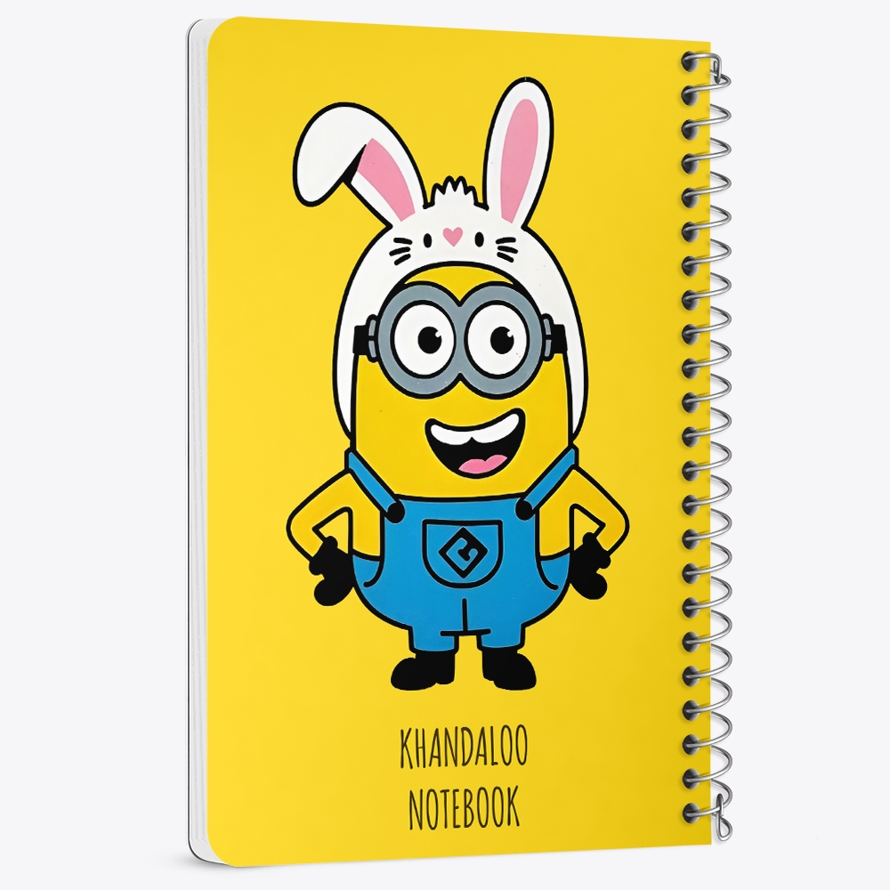 دفتر شطرنجی 50 برگ خندالو طرح مینیون ها (Minions) کد N9585