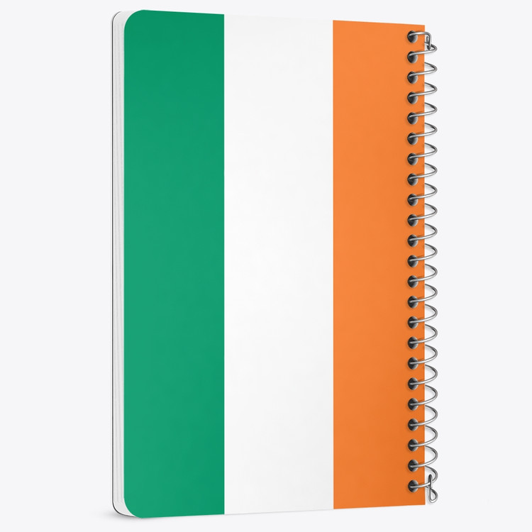 دفتر شطرنجی 50 برگ خندالو طرح پرچم ایرلند (Ireland) کد 38490