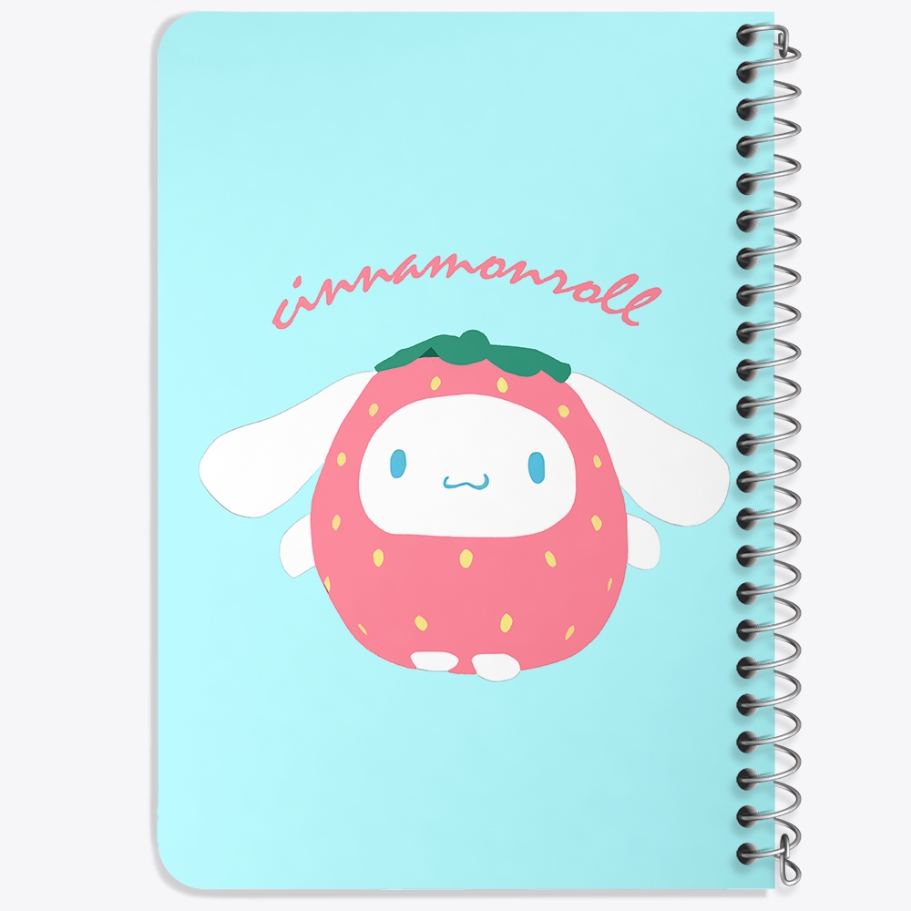 دفتر شطرنجی 50 برگ خندالو طرح سینامورول (Cinnamoroll) کد 37971