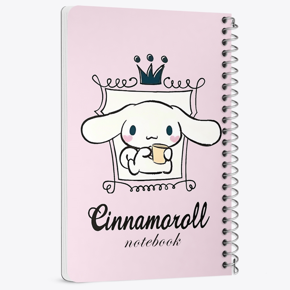 دفتر شطرنجی 50 برگ خندالو طرح سینامورول (Cinnamoroll) کد 37962