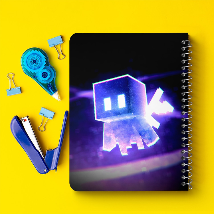 دفتر شطرنجی 50 برگ خندالو طرح ماینکرافت (Minecraft) کد 37858