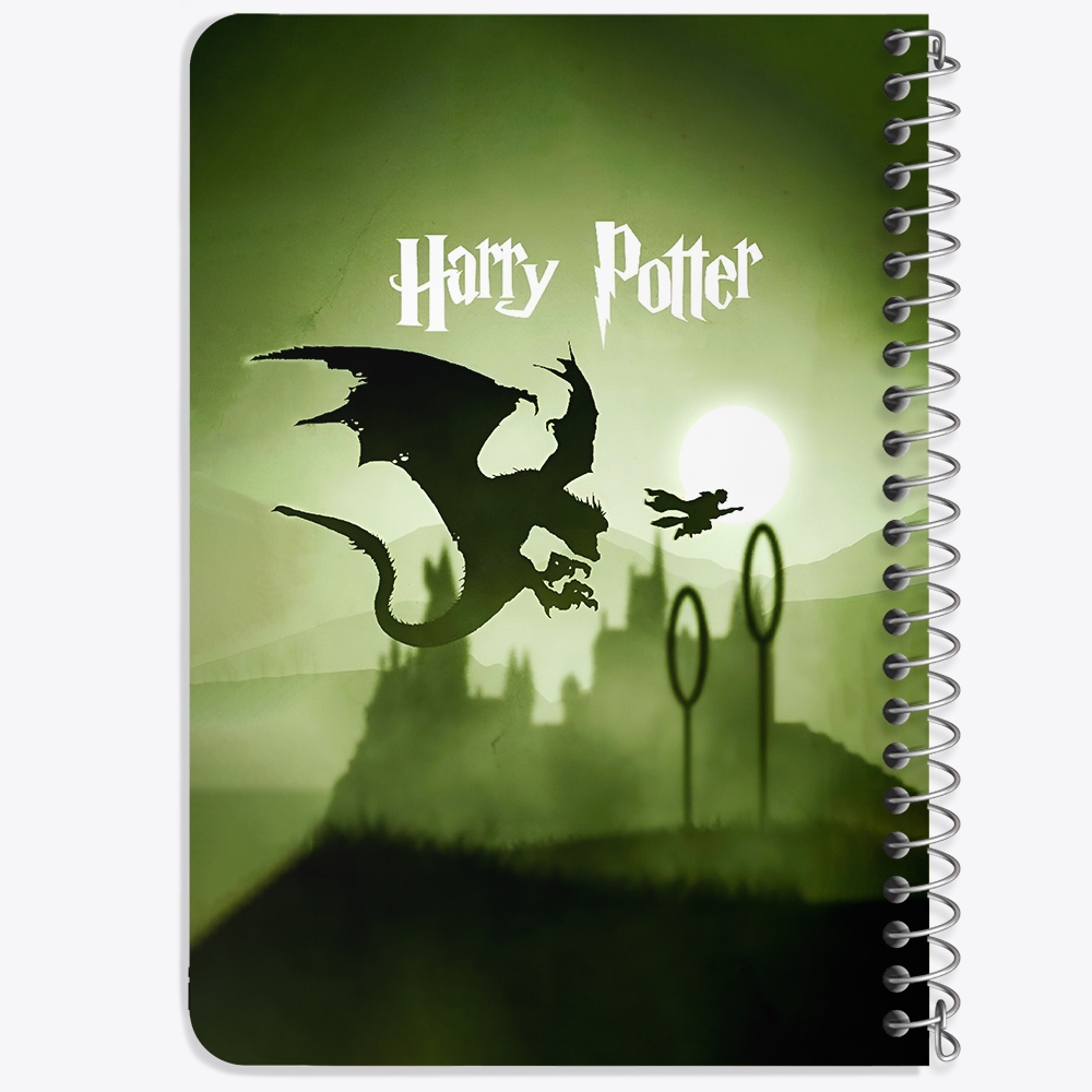 دفتر شطرنجی 50 برگ خندالو طرح هری پاتر (Harry Potter) کد 37483
