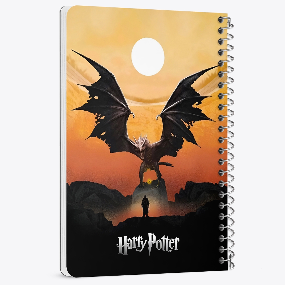 دفتر شطرنجی 50 برگ خندالو طرح هری پاتر (Harry Potter) کد 37482