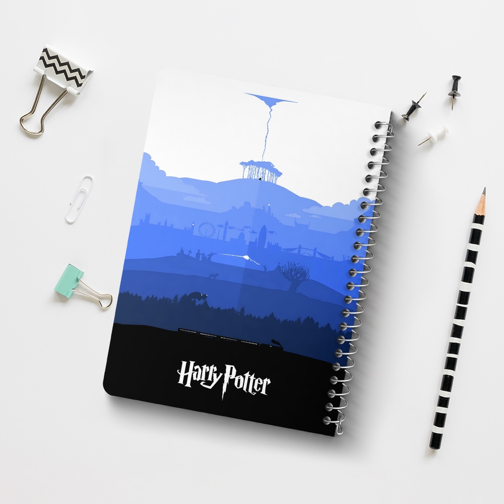 دفتر شطرنجی 50 برگ خندالو طرح هری پاتر (Harry Potter) کد 37481