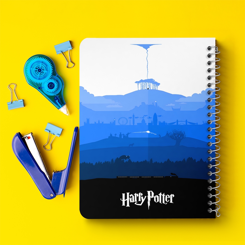 دفتر شطرنجی 50 برگ خندالو طرح هری پاتر (Harry Potter) کد 37481