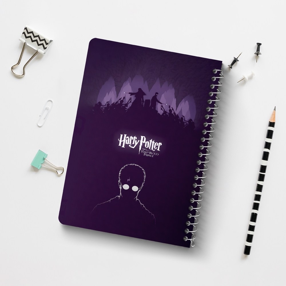 دفتر شطرنجی 50 برگ خندالو طرح هری پاتر (Harry Potter) کد 37477