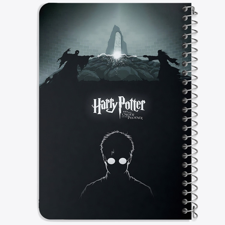 دفتر شطرنجی 50 برگ خندالو طرح هری پاتر (Harry Potter) کد 37476