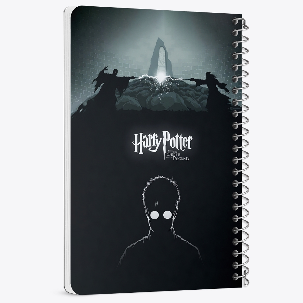 دفتر شطرنجی 50 برگ خندالو طرح هری پاتر (Harry Potter) کد 37476