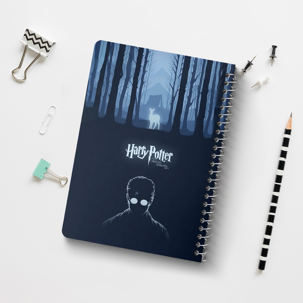 دفتر شطرنجی 50 برگ خندالو طرح هری پاتر (Harry Potter) کد 37475