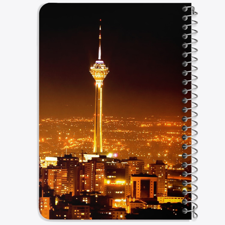 دفتر نقاشی 50 برگ خندالو طرح تهران کد 8604