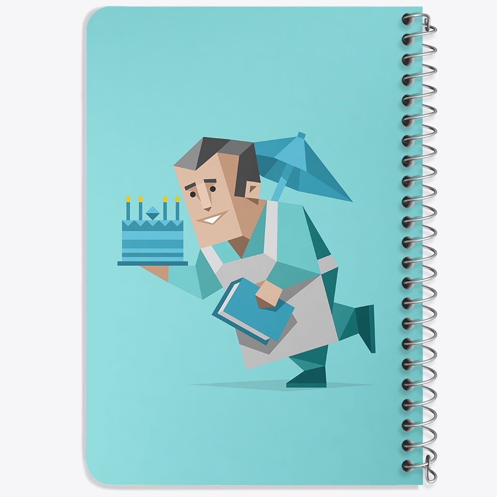 دفتر نقاشی 50 برگ خندالو طرح تایپ شخصیتی سفیر ESFJ کد 7705