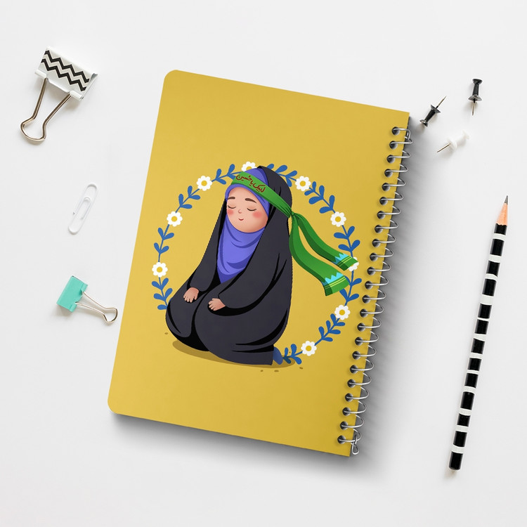 دفتر نقاشی 50 برگ خندالو طرح کودکانه محرم و اربعین امام حسین کد 7678
