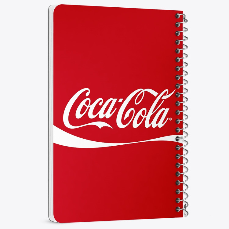 دفتر نقاشی 50 برگ خندالو طرح کوکاکولا Coca-Cola کد 6205