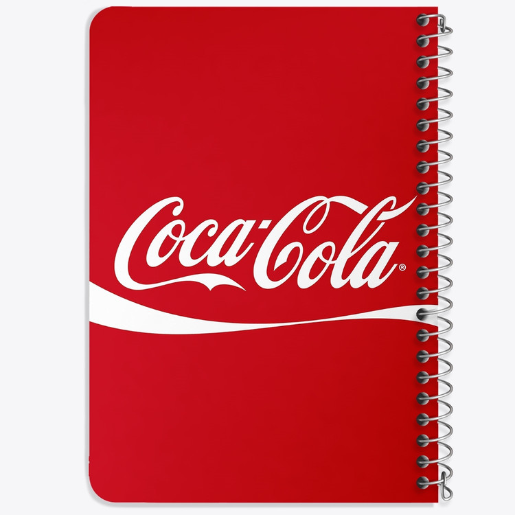 دفتر نقاشی 50 برگ خندالو طرح کوکاکولا Coca-Cola کد 6205