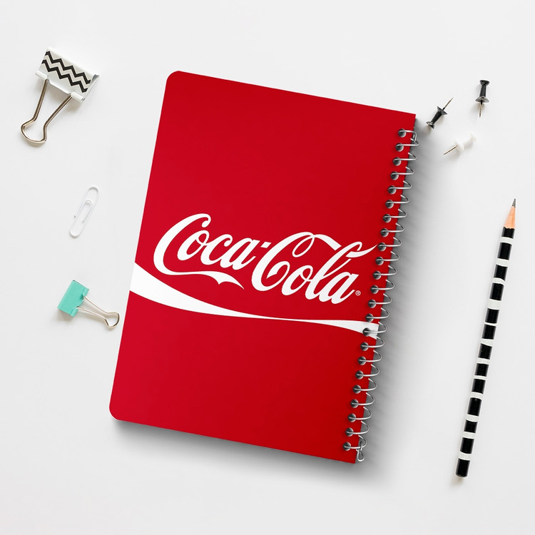 دفتر نقاشی 50 برگ خندالو طرح کوکاکولا Coca-Cola کد 6205