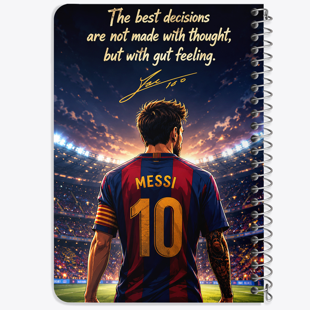 دفتر نقاشی 50 برگ خندالو طرح لیونل مسی (Lionel Messi) کد F14684