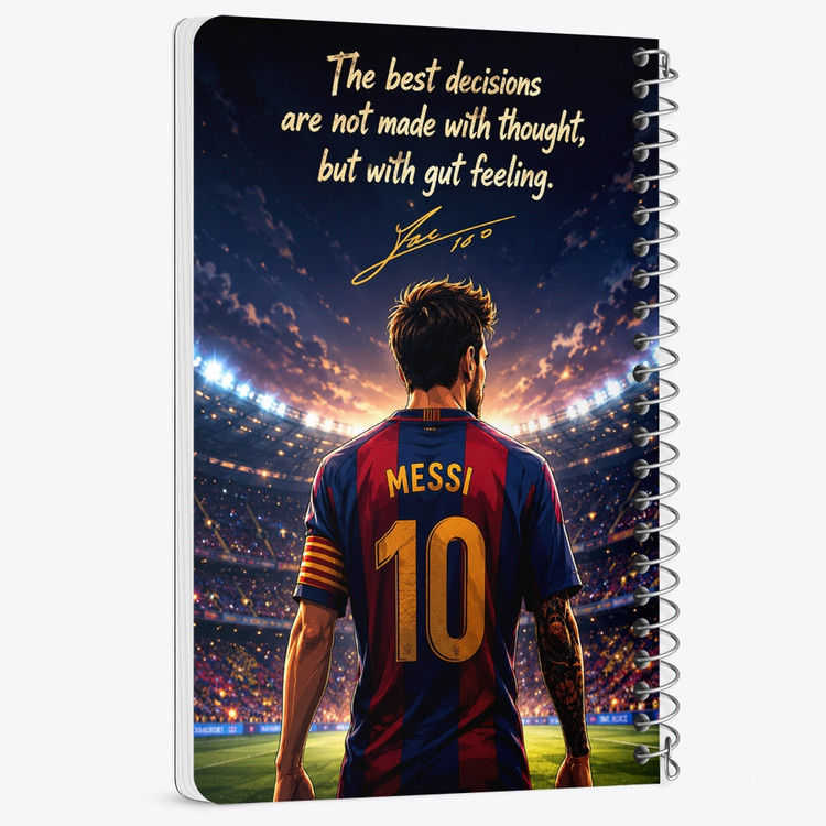 دفتر نقاشی 50 برگ خندالو طرح لیونل مسی (Lionel Messi) کد F14684