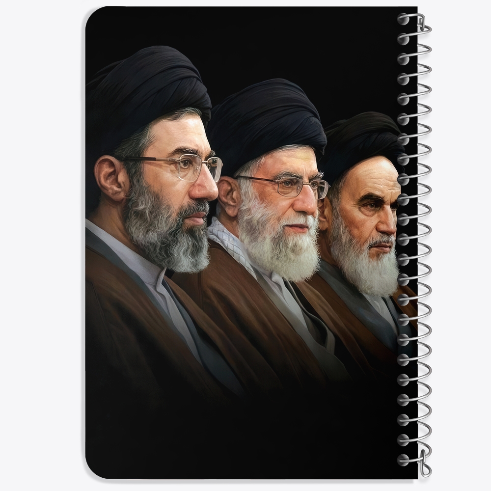 دفتر نقاشی 50 برگ خندالو طرح رهبری کد F14649