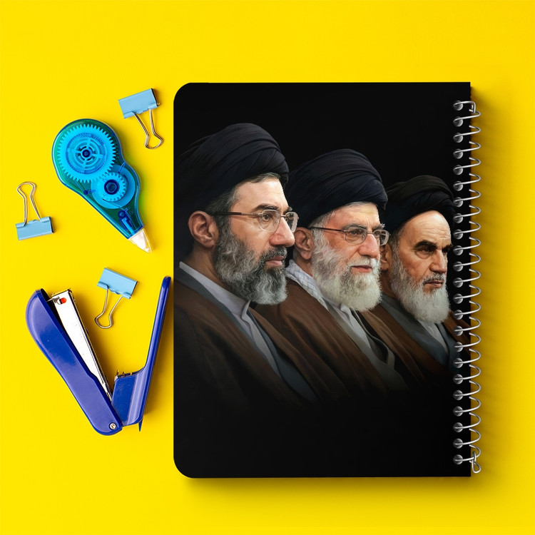 دفتر نقاشی 50 برگ خندالو طرح رهبری کد F14649