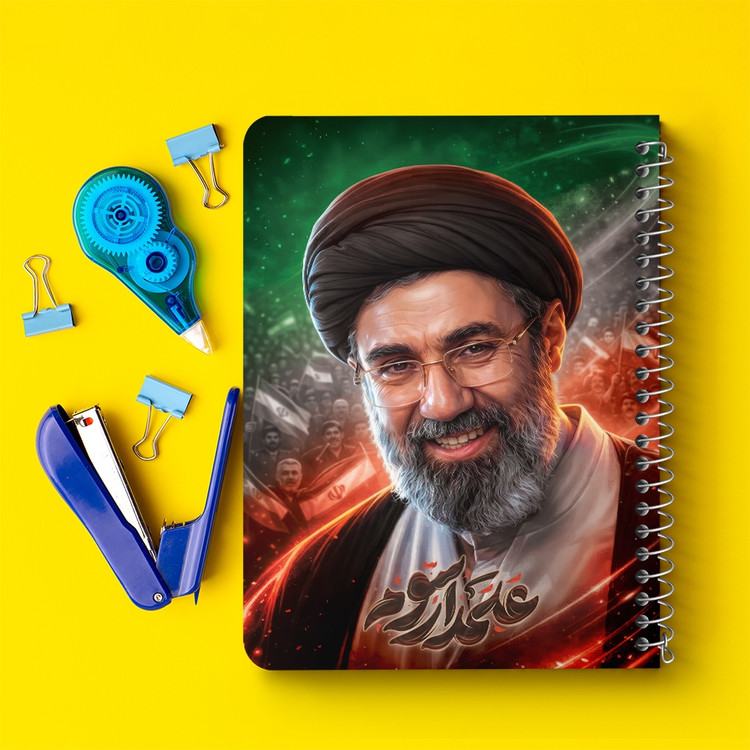 دفتر نقاشی 50 برگ خندالو طرح آیت الله سید مجتبی خامنه ای کد F14646