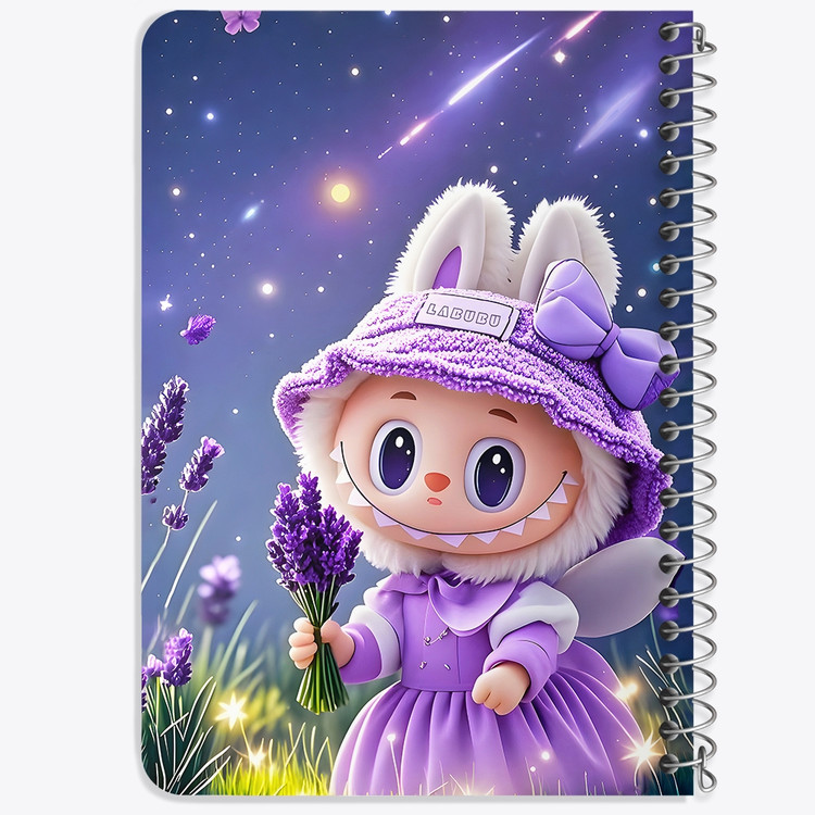 دفتر نقاشی 50 برگ خندالو طرح عروسک لابوبو (Labub) کد F14628