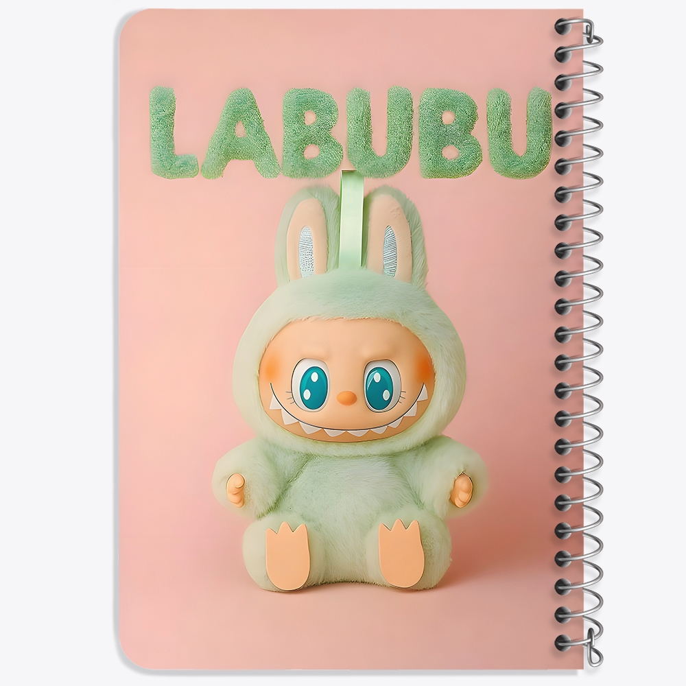 دفتر نقاشی 50 برگ خندالو طرح عروسک لابوبو (Labub) کد F14621