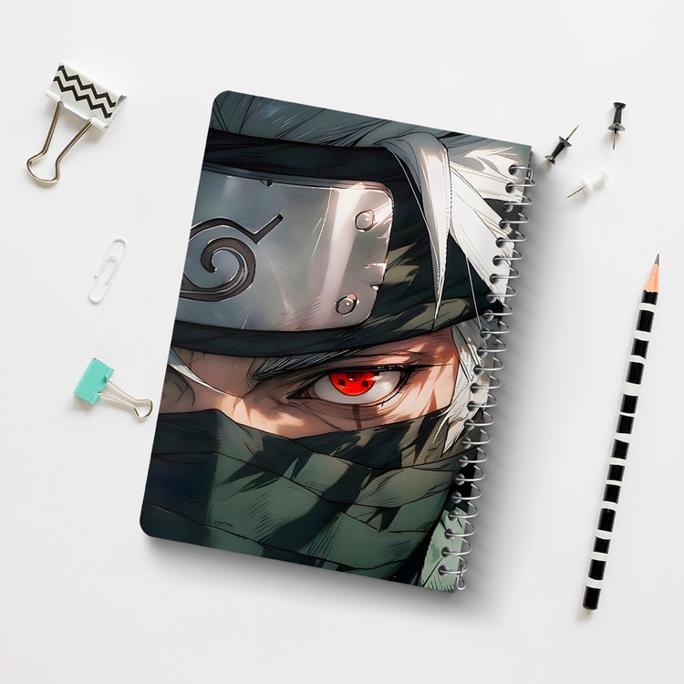 دفتر نقاشی 50 برگ خندالو طرح کاکاشی ناروتو (Naruto) کد F14604