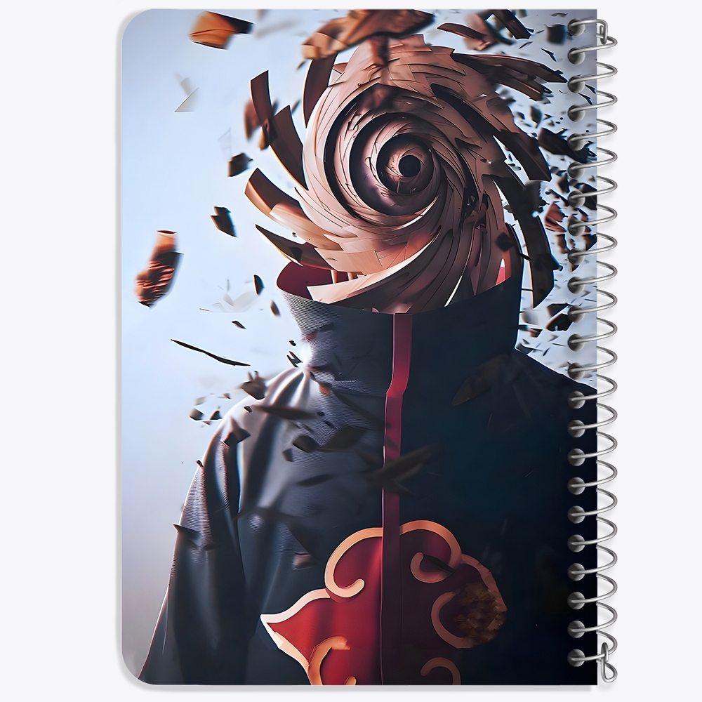 دفتر نقاشی 50 برگ خندالو طرح اوبیتو اوچیها ناروتو (Naruto) کد F14601