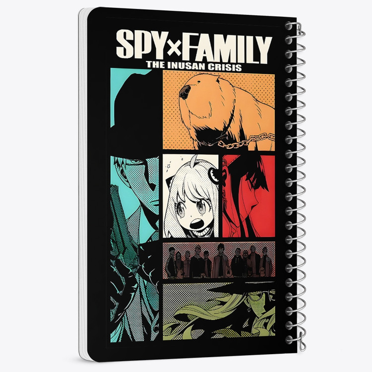 دفتر نقاشی 50 برگ خندالو طرح اسپای ایکس فمیلی (Spy × Family) کد F14573
