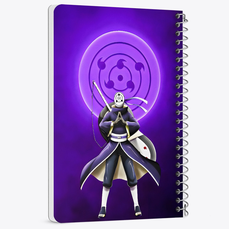 دفتر نقاشی 50 برگ خندالو طرح اوبیتو اوچیها ناروتو (Naruto) کد F14572