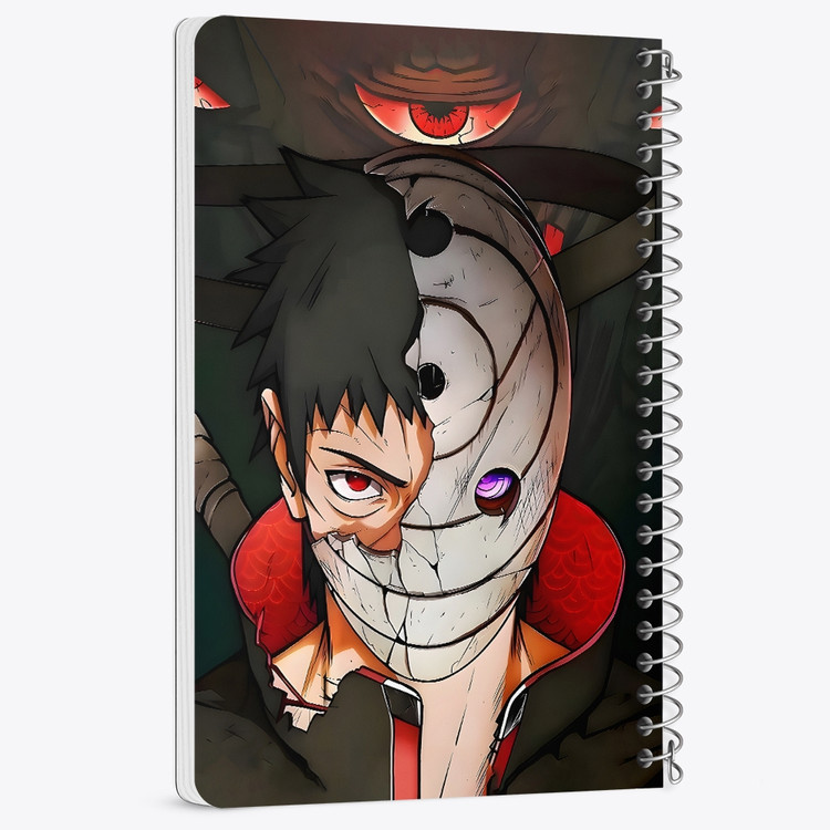 دفتر نقاشی 50 برگ خندالو طرح اوبیتو اوچیها ناروتو (Naruto) کد F14571