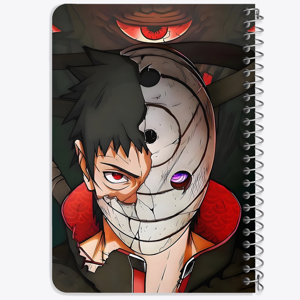 دفتر نقاشی 50 برگ خندالو طرح اوبیتو اوچیها ناروتو (Naruto) کد F14571