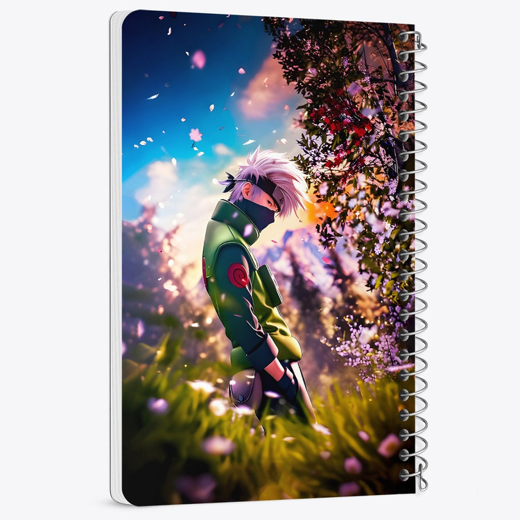 دفتر نقاشی 50 برگ خندالو طرح کاکاشی ناروتو (Naruto) کد F14555
